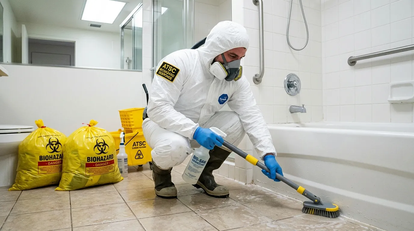 Decontamination equipment deployed for Blood Cleanup in Chinatown